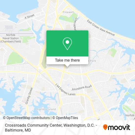 Crossroads Community Center map