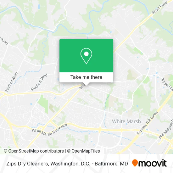 Zips Dry Cleaners map