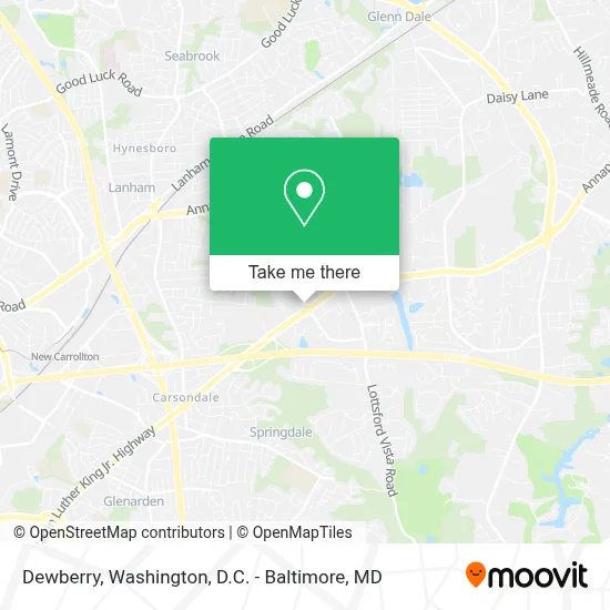 Dewberry map