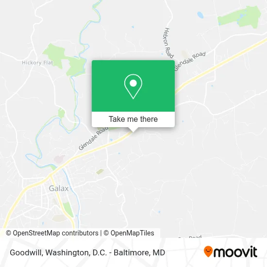 Goodwill map