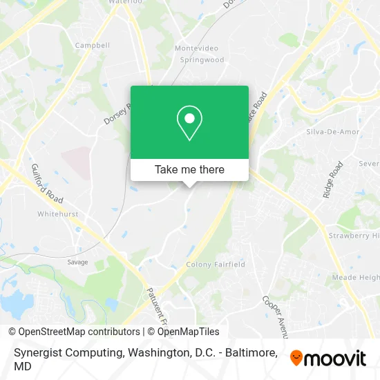 Synergist Computing map