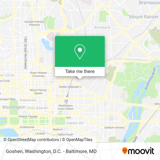 Goshen map