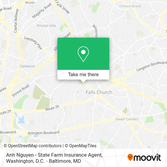 Anh Nguyen - State Farm Insurance Agent map