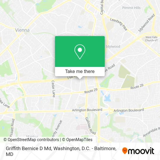 Griffith Bernice D Md map