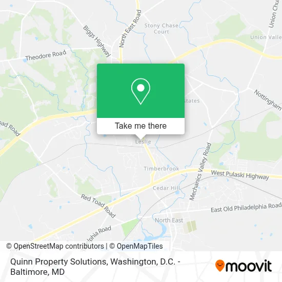 Quinn Property Solutions map