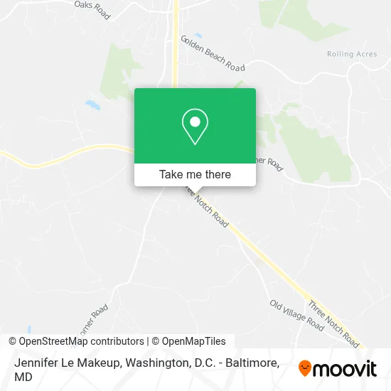 Jennifer Le Makeup map
