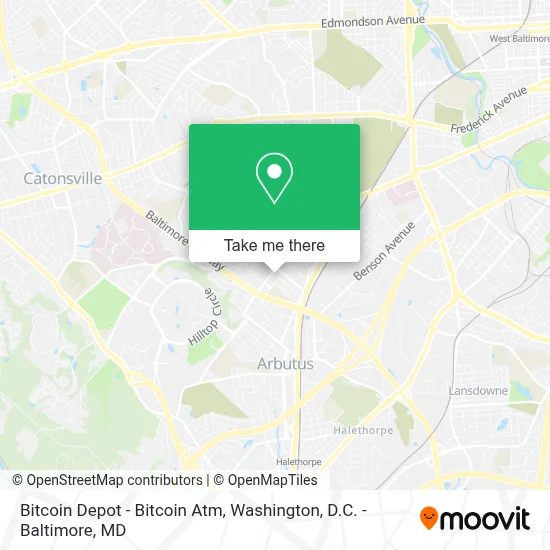 Bitcoin Depot - Bitcoin Atm map
