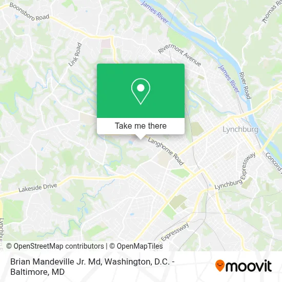 Brian Mandeville Jr. Md map