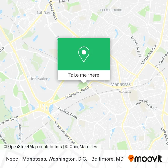 Nspc - Manassas map