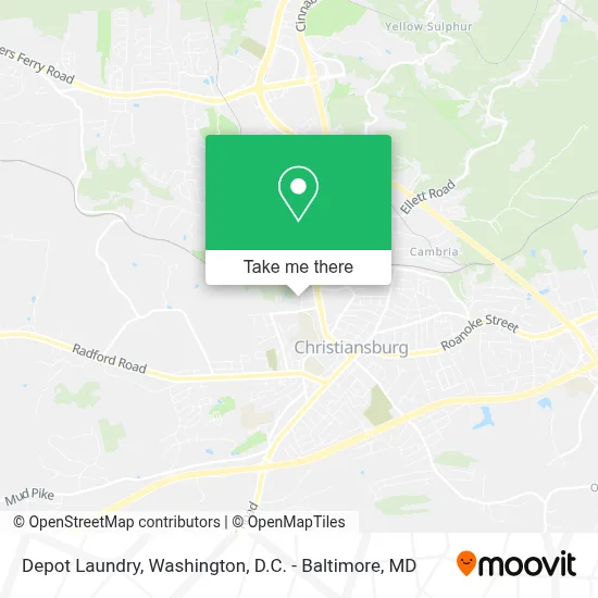 Depot Laundry map