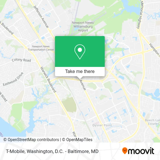 T-Mobile map