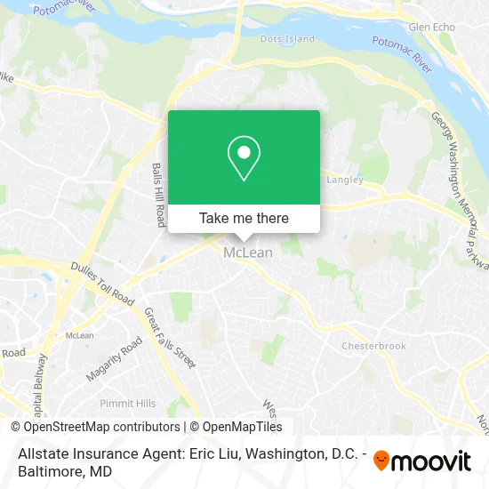 Allstate Insurance Agent: Eric Liu map