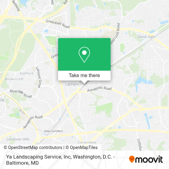 Ya Landscaping Service, Inc map