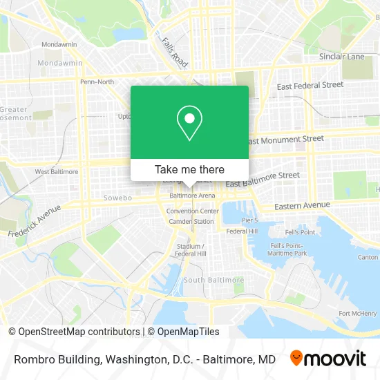 Rombro Building map