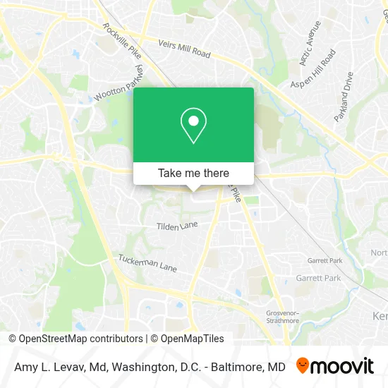 Amy L. Levav, Md map