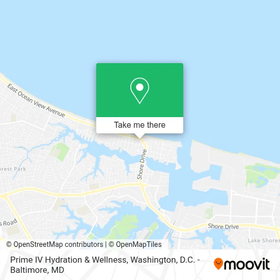 Prime IV Hydration & Wellness map