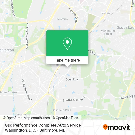 Gsg Performance Complete Auto Service map
