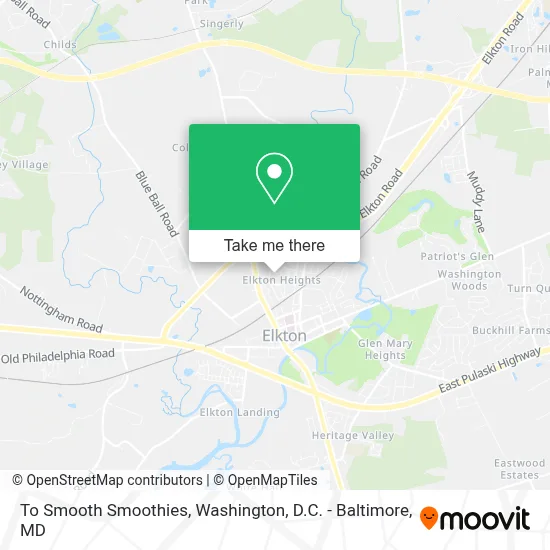 To Smooth Smoothies map