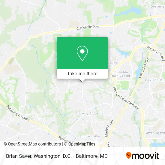 Brian Saver map