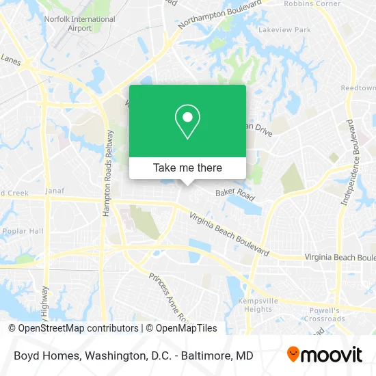 Boyd Homes map