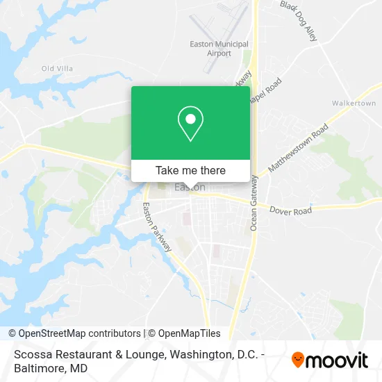 Scossa Restaurant & Lounge map