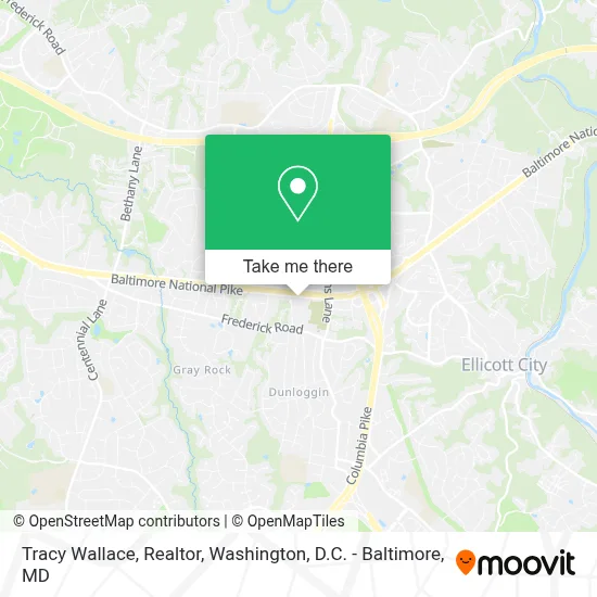 Tracy Wallace, Realtor map