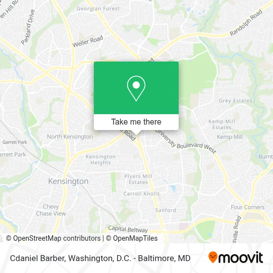 Cdaniel Barber map