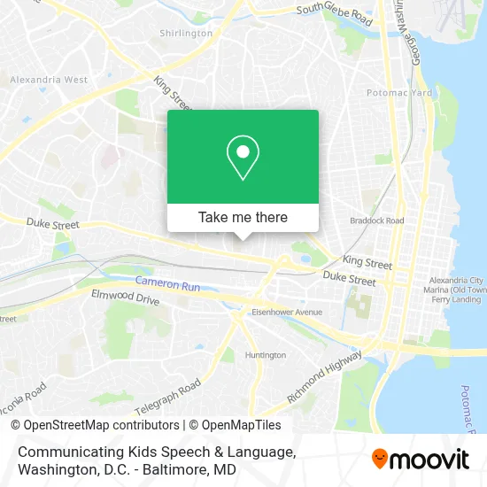Communicating Kids Speech & Language map