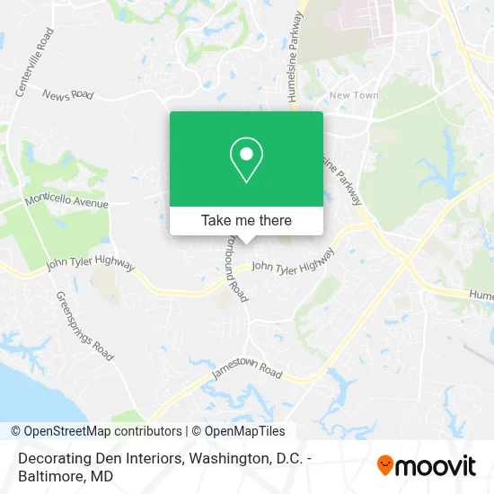 Decorating Den Interiors map