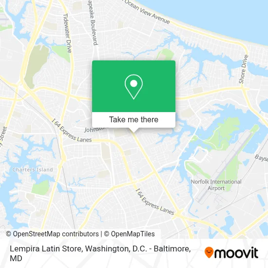Lempira Latin Store map