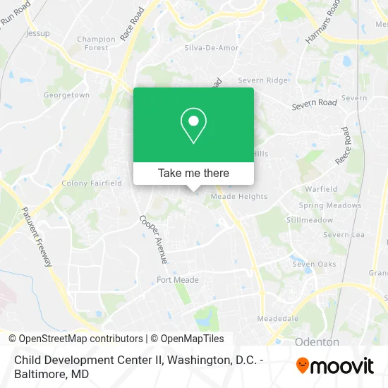Child Development Center II map