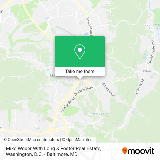 Mike Weber With Long & Foster Real Estate map