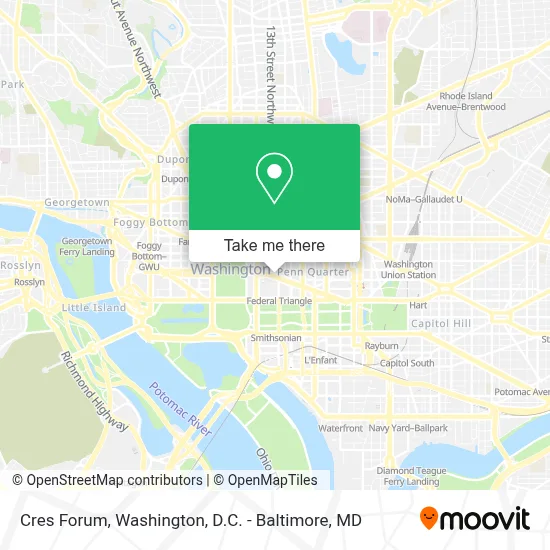 Cres Forum map