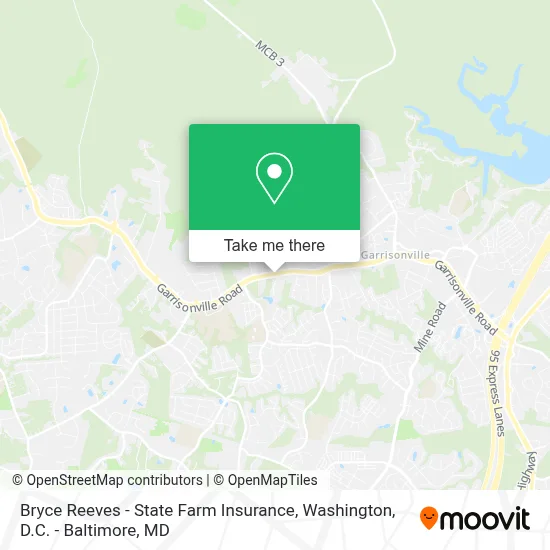 Bryce Reeves - State Farm Insurance map