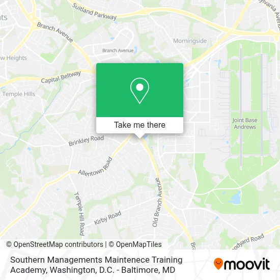 Southern Managements Maintenece Training Academy map