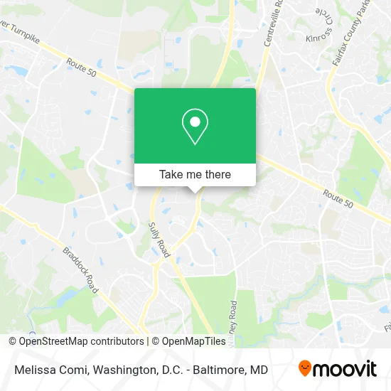 Melissa Comi map