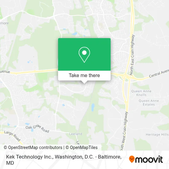 Kek Technology Inc. map