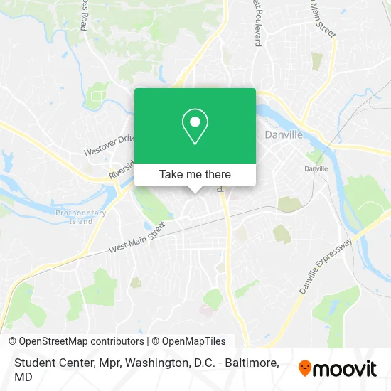 Student Center, Mpr map