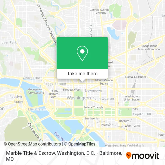 Marble Title & Escrow map
