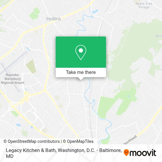 Legacy Kitchen & Bath map