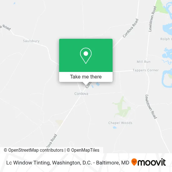Lc Window Tinting map