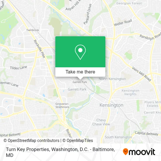 Turn Key Properties map