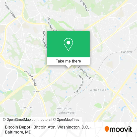 Bitcoin Depot - Bitcoin Atm map