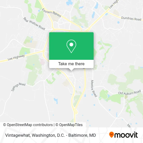 Vintagewhat map