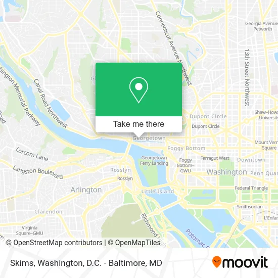 Skims map