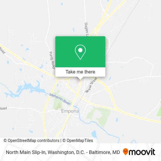 North Main Slip-In map