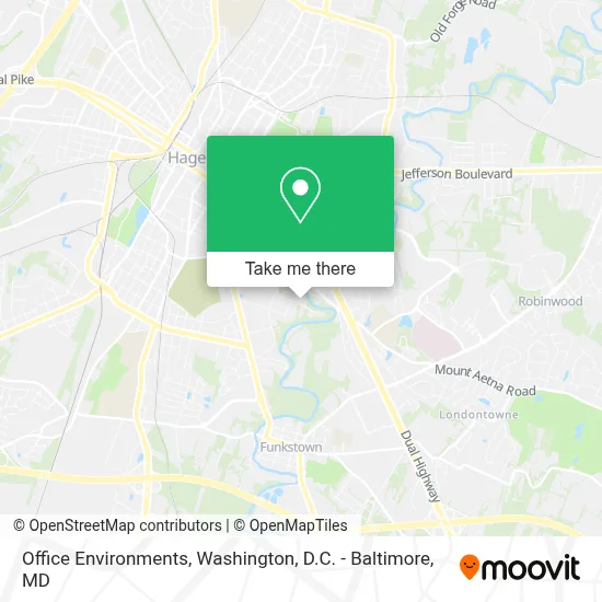 Office Environments map