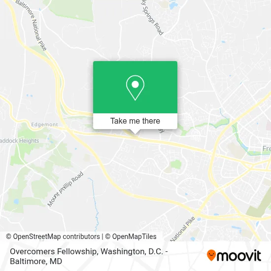 Overcomers Fellowship map