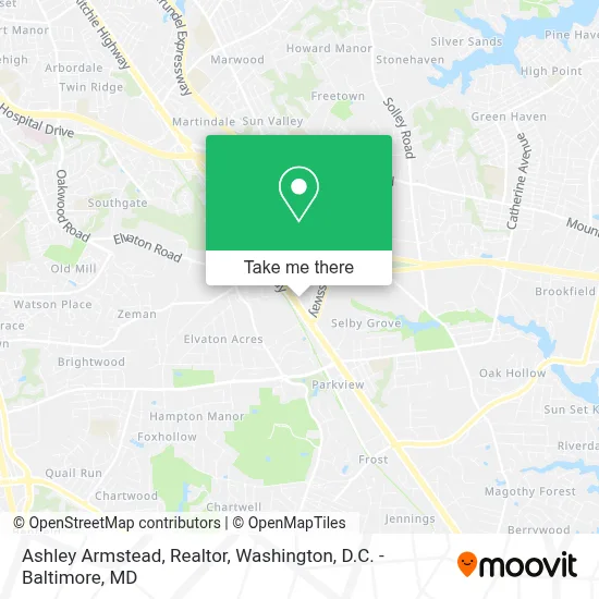 Ashley Armstead, Realtor map