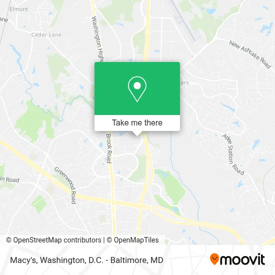 Macy's map